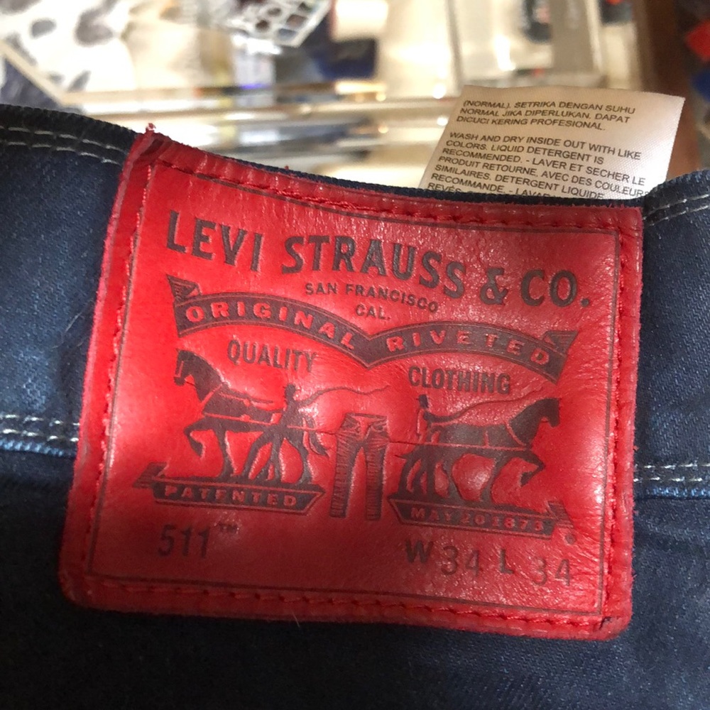 RARE “RED LABEL” LEVI STRAUSS & CO 511’s Levi’s - Picture 4 of 7